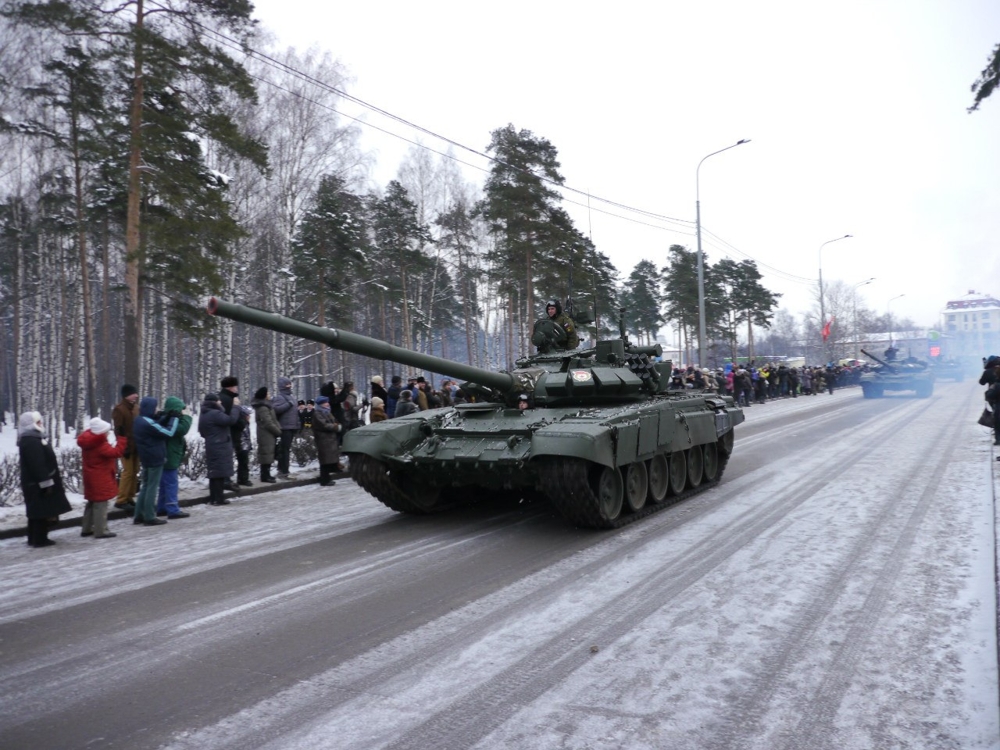 Парад военной техники на 70-летие снятия блокады (27 января 2014 года)