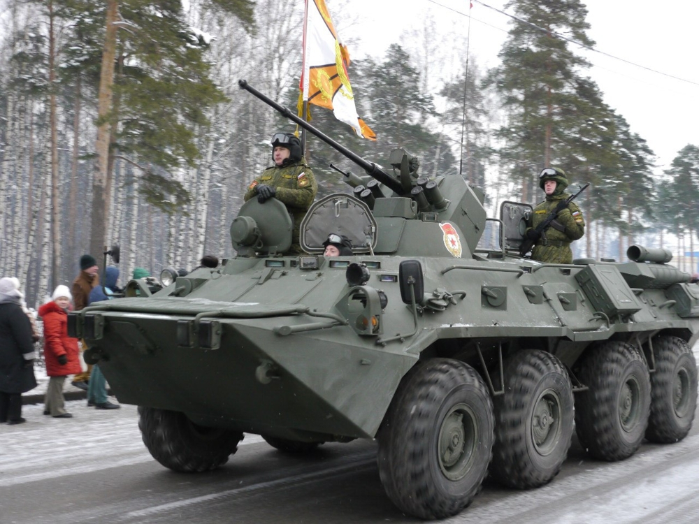 Парад военной техники на 70-летие снятия блокады (27 января 2014 года)