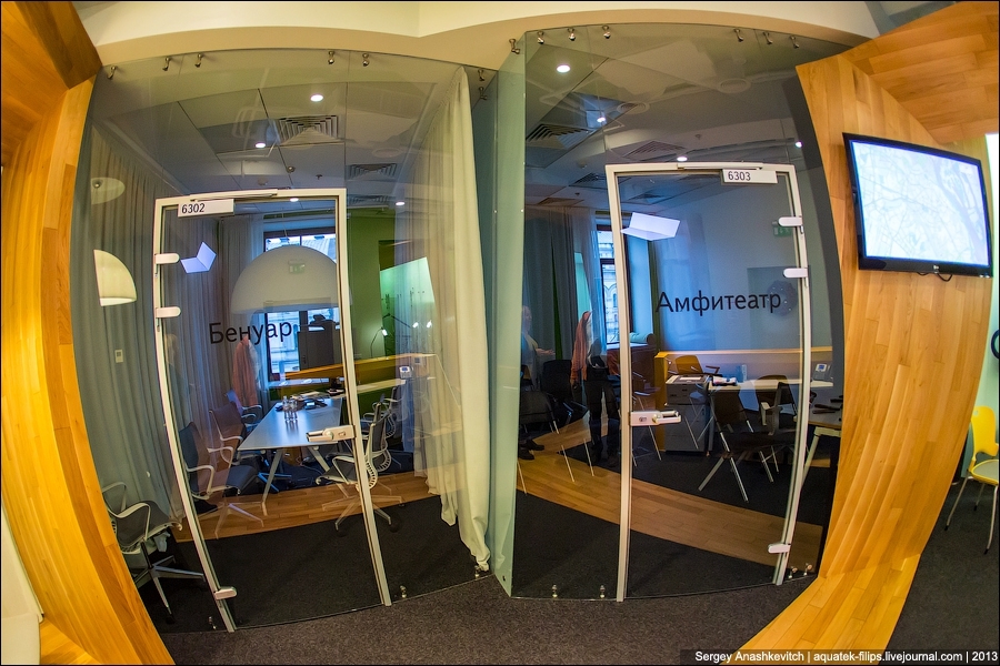 Внутри киевского офиса компании Яндекс
