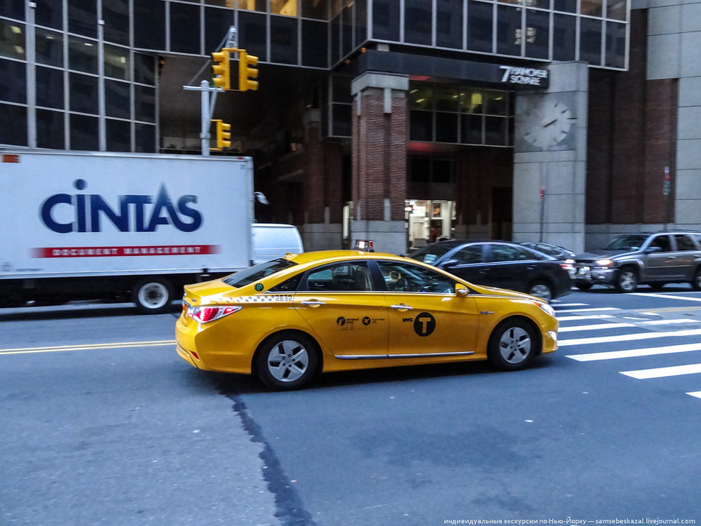 Машины нью-йоркского такси