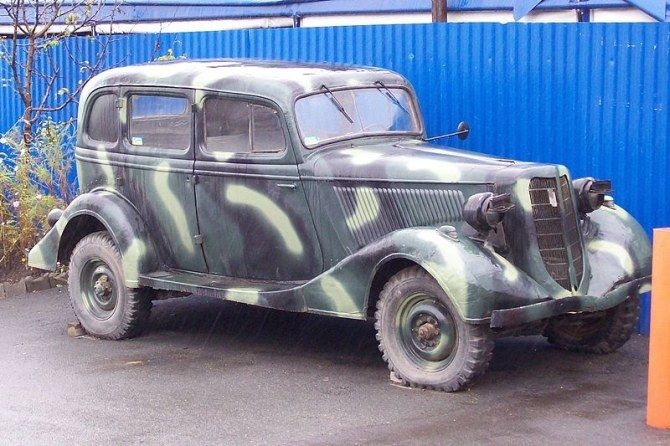 Легендарные советские фронтовые автомобили