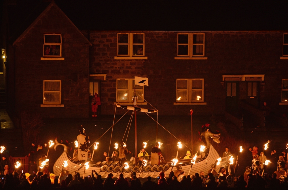 Up Helly AA 2014 Fire Festival on Shetland
