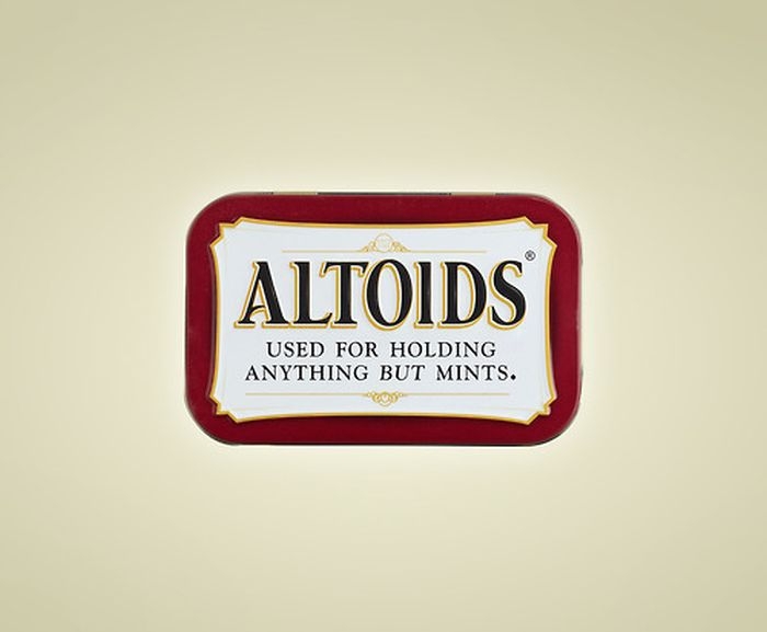 Altoids- мятные леденцы