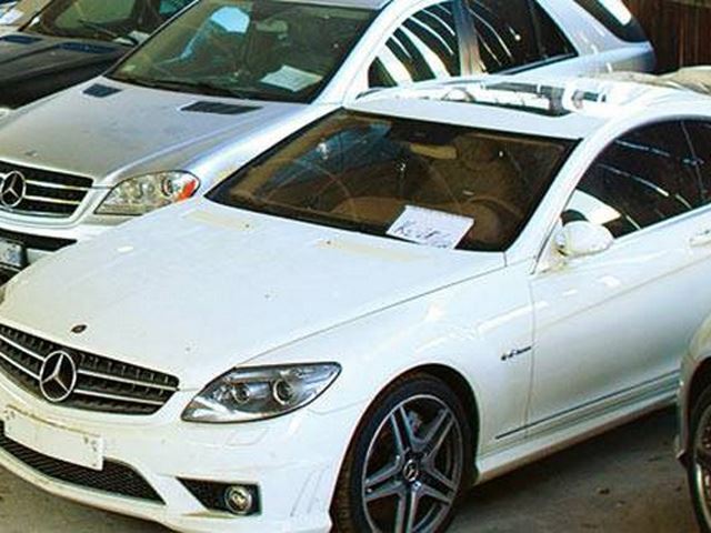Стоянка конфискованных авто в Хорватии