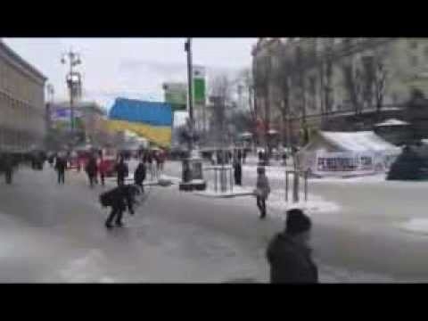 Приколы с Евро Майдана, Киев (видео) 