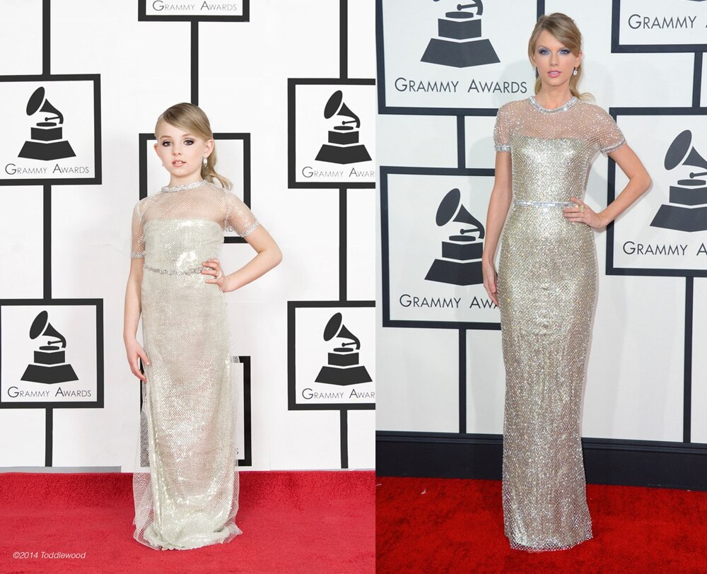 Мини знаменитости на Grammy's 2014