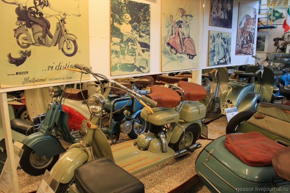 Музей мотоциклов в Римини. Часть 3
