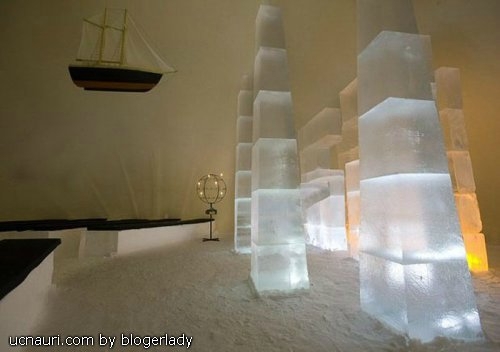 ледяная гостиница в городе  Кеми