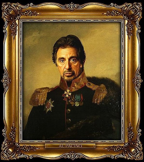 Знаменитые люди в стиле русских портретистов
