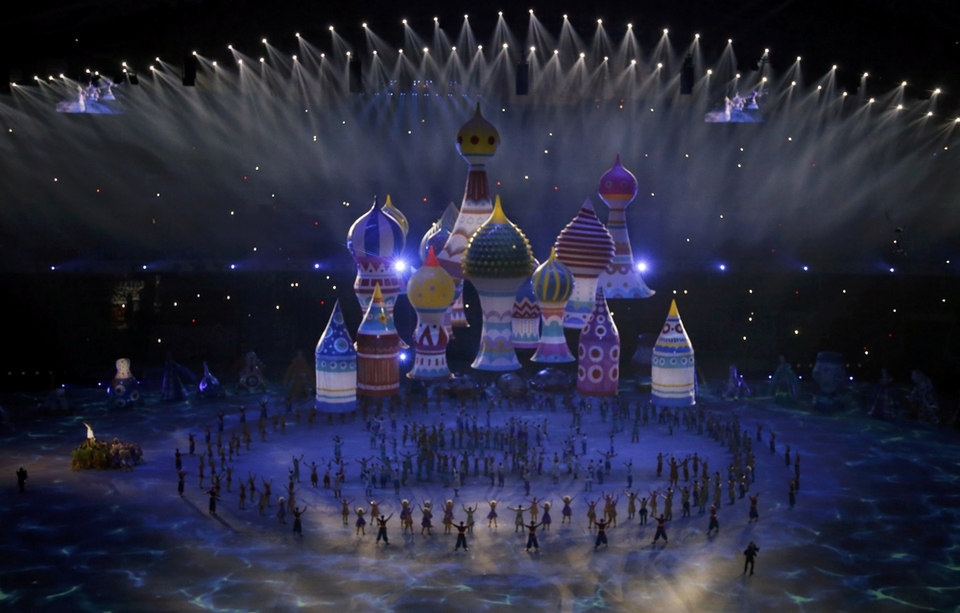 Церемония открытия Зимней Олимпиады 2014 в Сочи