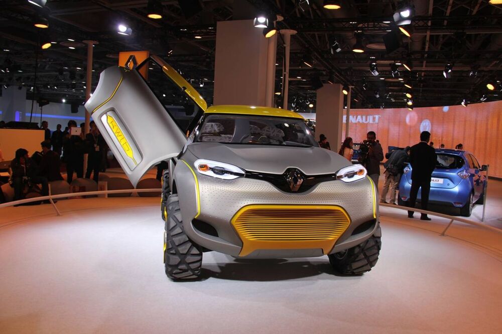  Renault Kwid - кроссовер с квадрокоптером