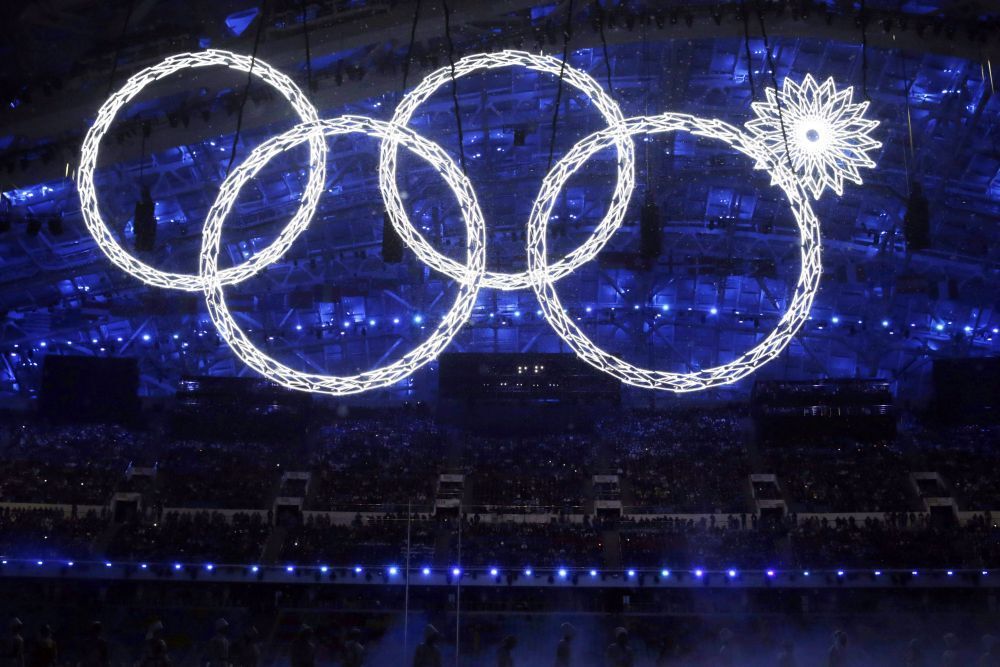 Нераскрывшееся олимпийское кольцо в рекламе Audi
