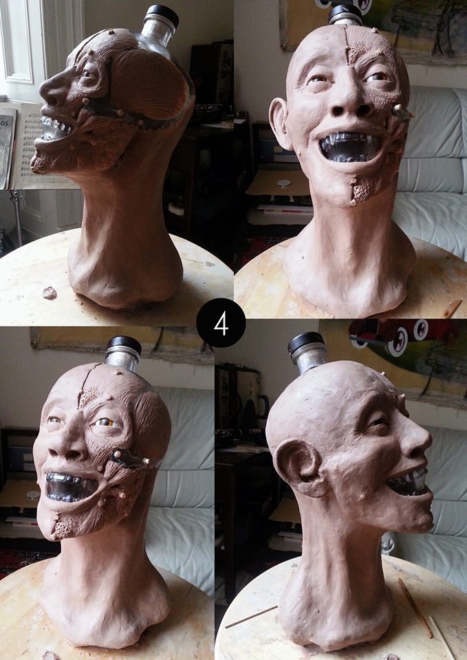 Реконструкция лица из пустой бутылки