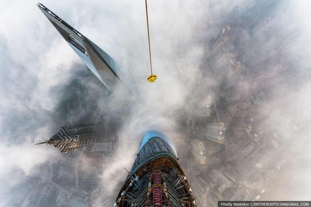 Покорение 650-метровой Шанхайской башни