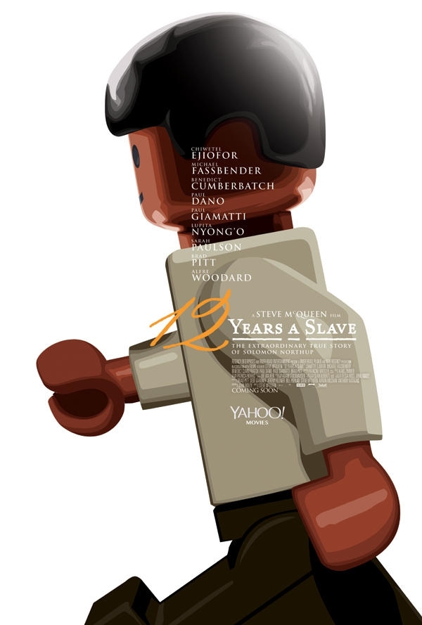 Лего Афиши к фильмам претендентам на премию Оскар.