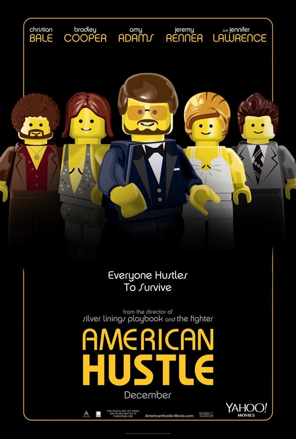 Лего Афиши к фильмам претендентам на премию Оскар.