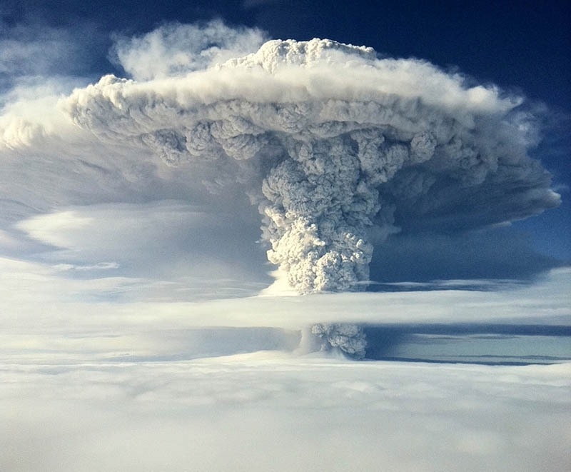 Завораживающие фотографии извержения вулканов