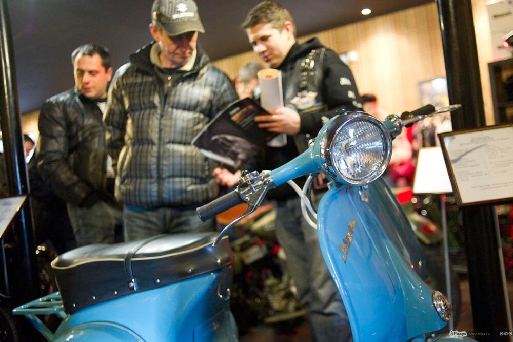 Выставка раритетных мотоциклов
