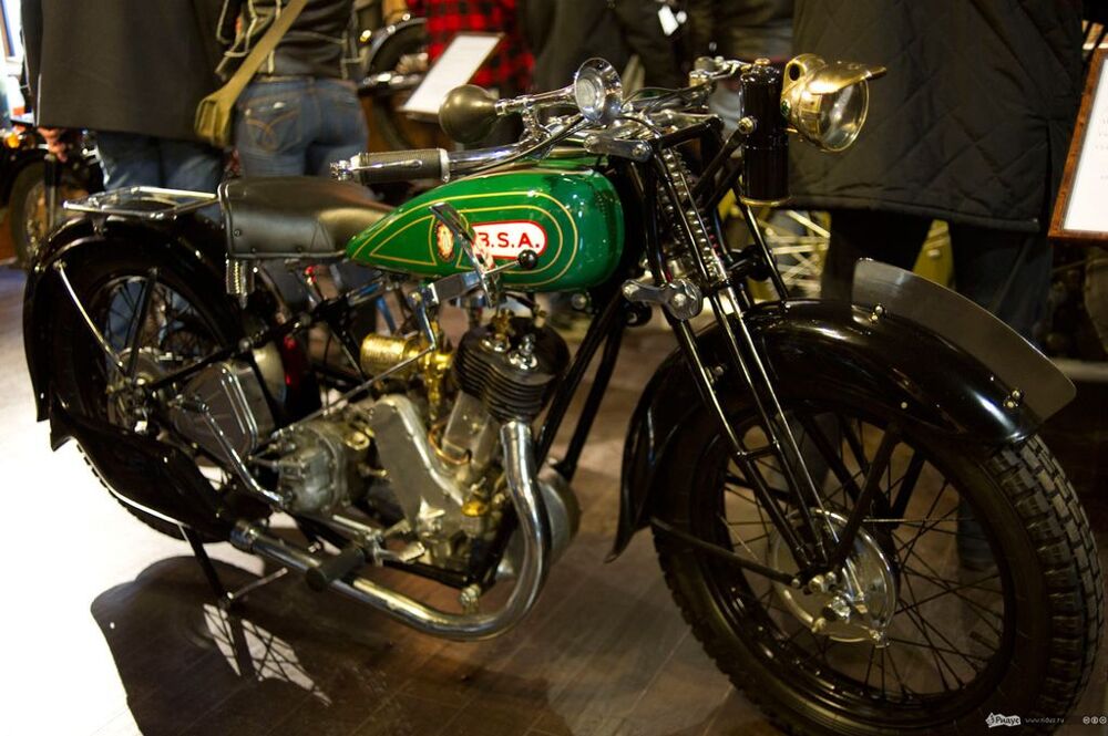 Выставка раритетных мотоциклов
