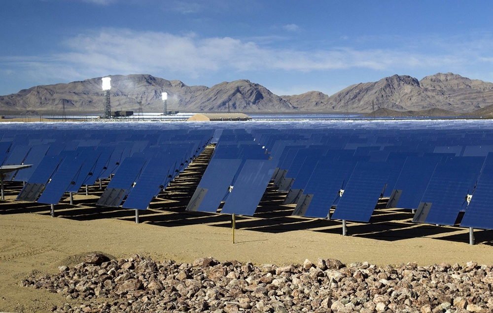 Самая крупная солнечная электростанция в мире