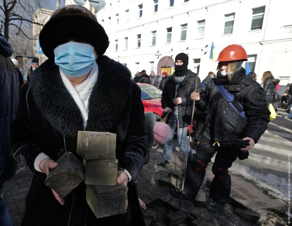 Акции протеста на Украине: Оппозиция пошла в атаку