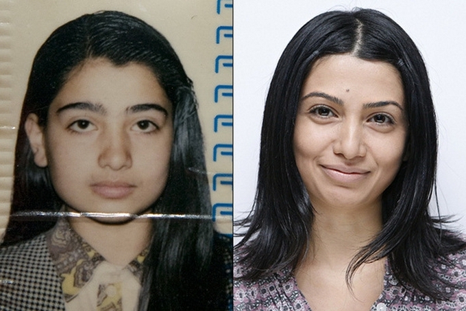 Фотографии людей в паспорте и реальной жизни