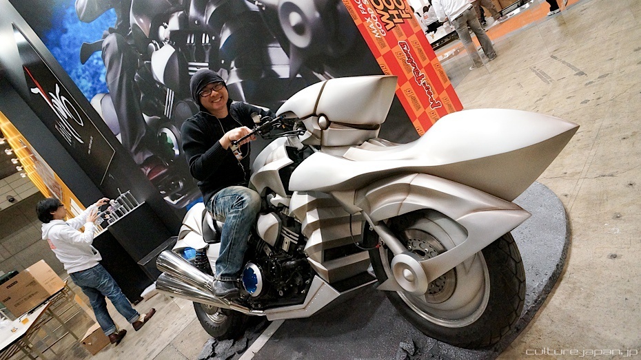 Реальный мотоцикл героя анимэ