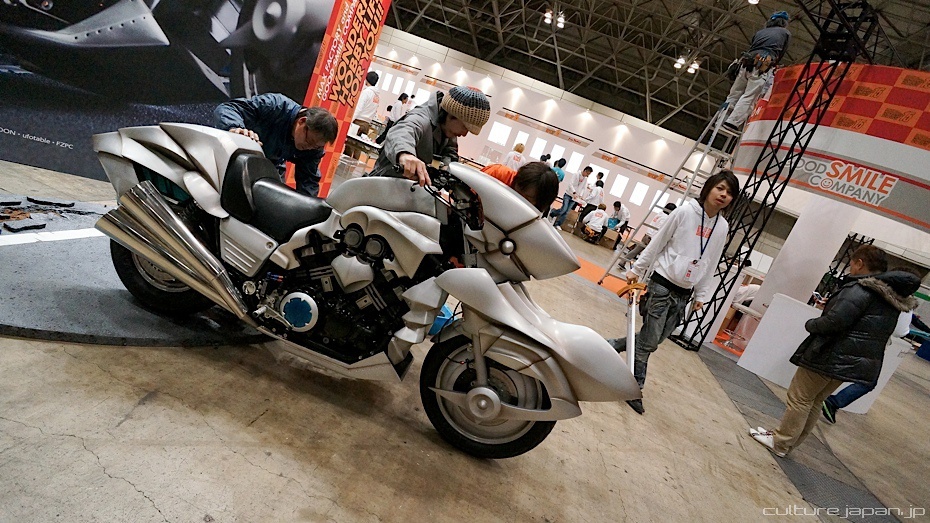 Реальный мотоцикл героя анимэ