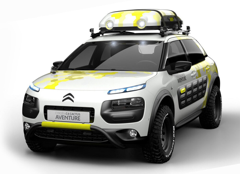 Внедорожный концепт Citroen C4 Cactus Aventure