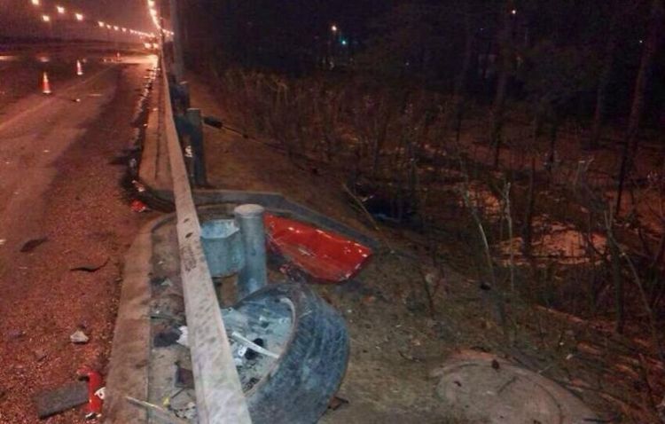 Страшная авария с Ferrari 458 Italia