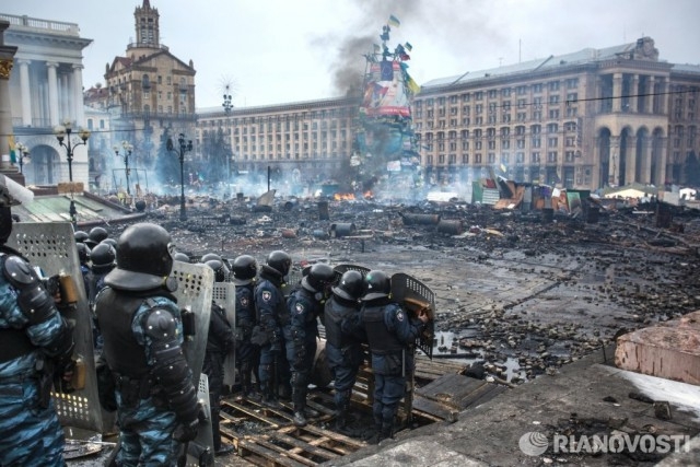 Майдан с другой стороны баррикад