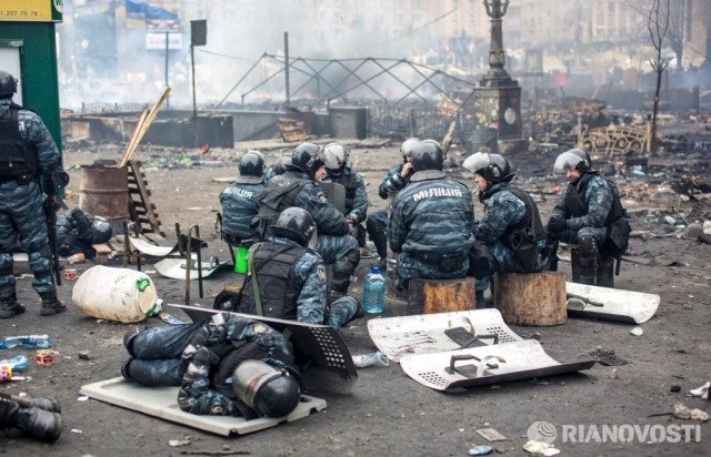 Майдан с другой стороны баррикад