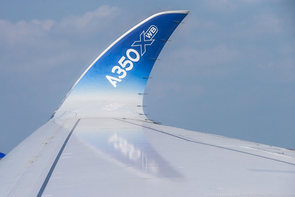 Новый самолет Airbus A350