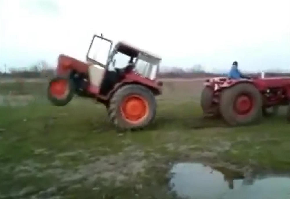 Трактористы они такие=)