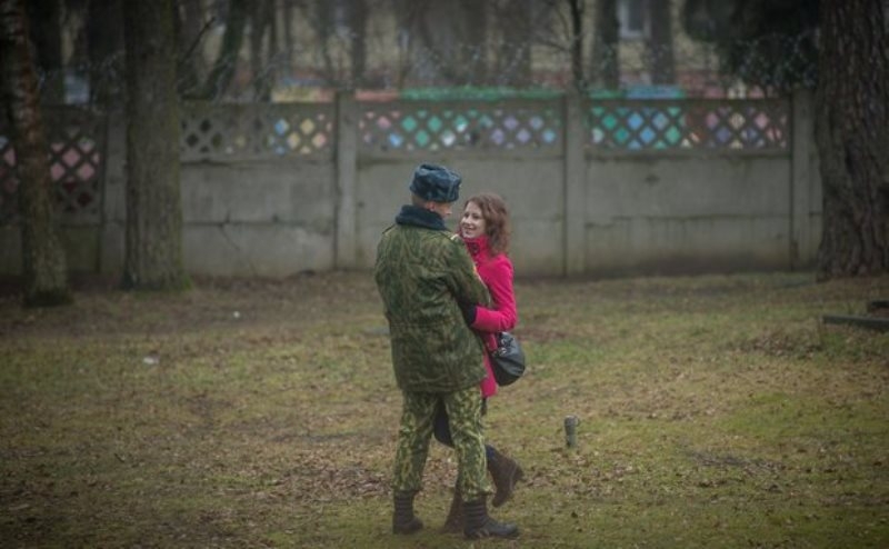 Как выглядит день посещений в армии