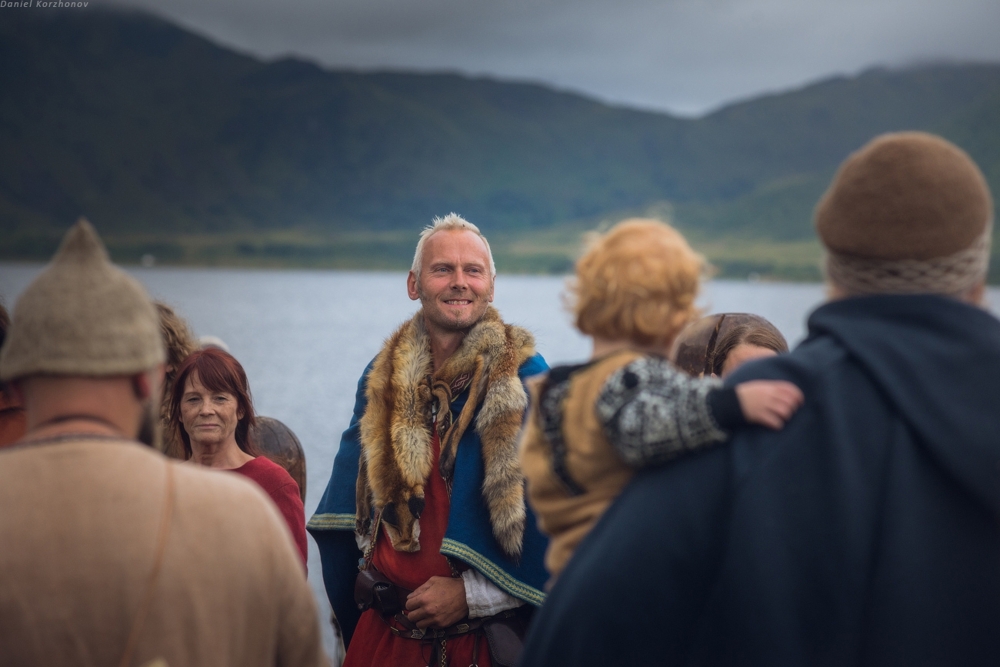 Один день на фестивале викингов