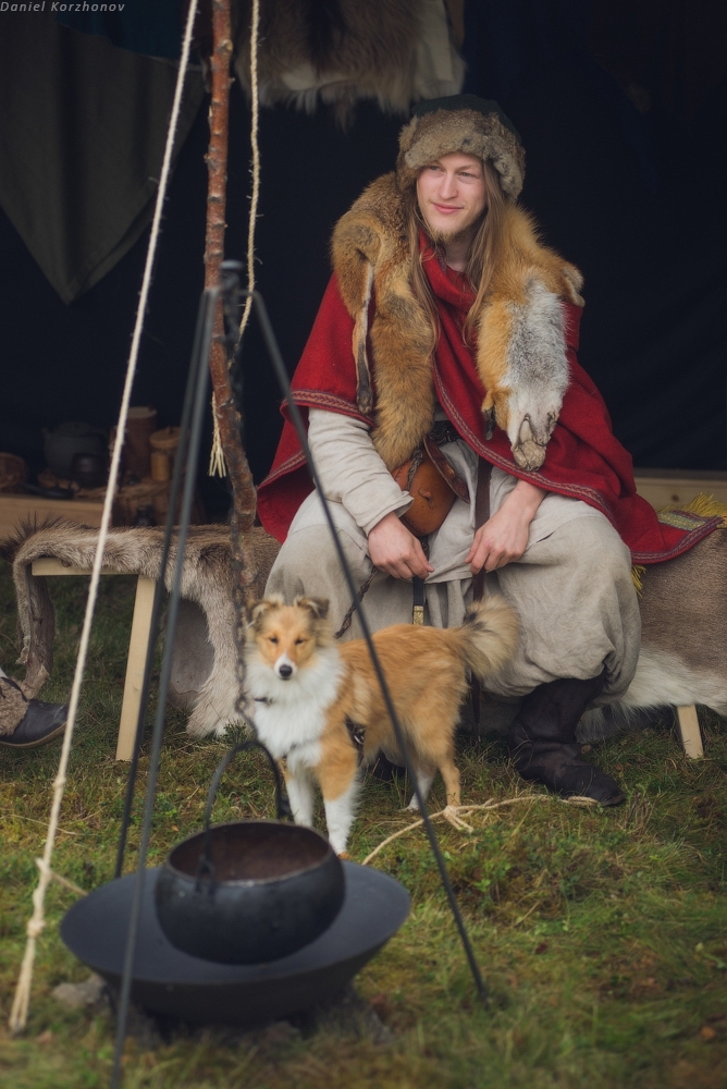 Один день на фестивале викингов