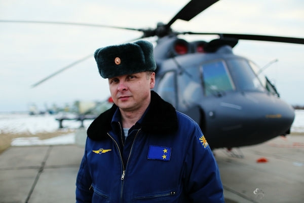 Небо, вертолет, Россия