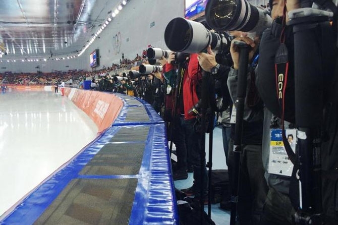 Как работали спортивные фотографы на Олимпиаде в Сочи