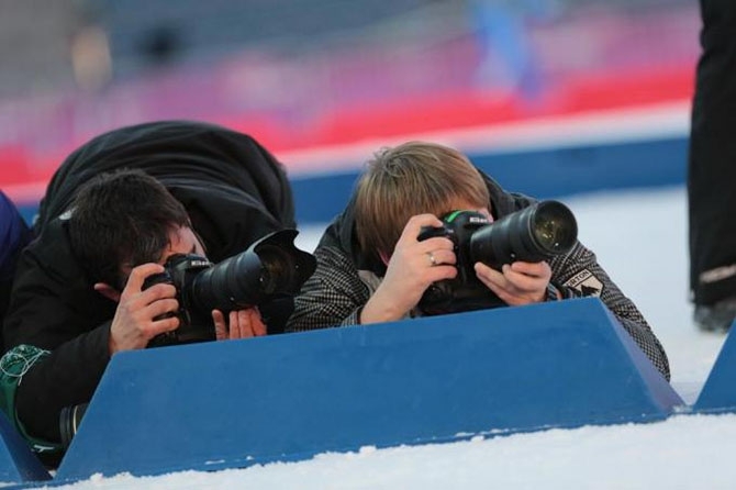 Как работали спортивные фотографы на Олимпиаде в Сочи