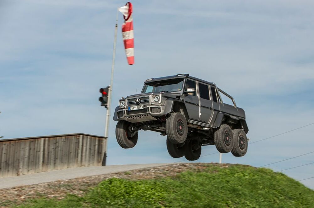 Тест Mercedes-Benz G63 AMG 6x6