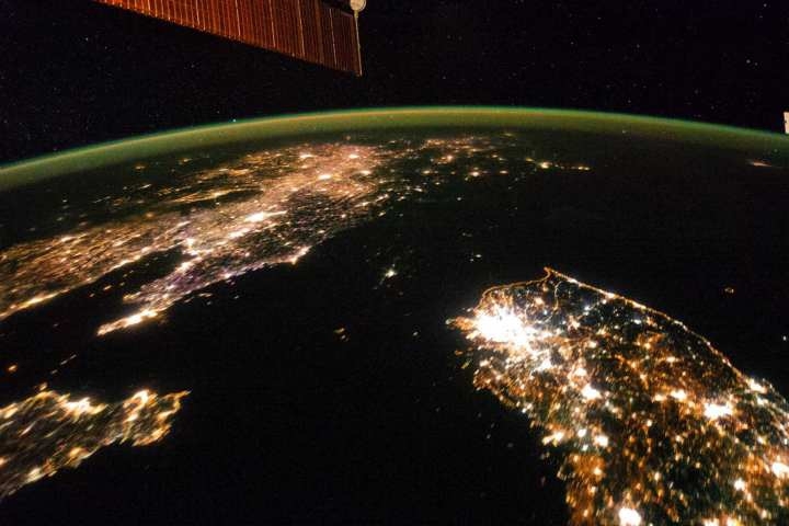 Фото НАСА, которое расскажет о Северной Корее лучше всяких слов