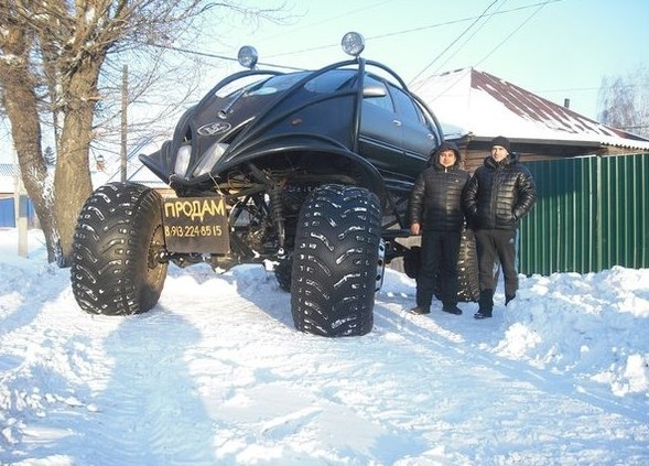 Автомонстр для российского зимнего бездорожья