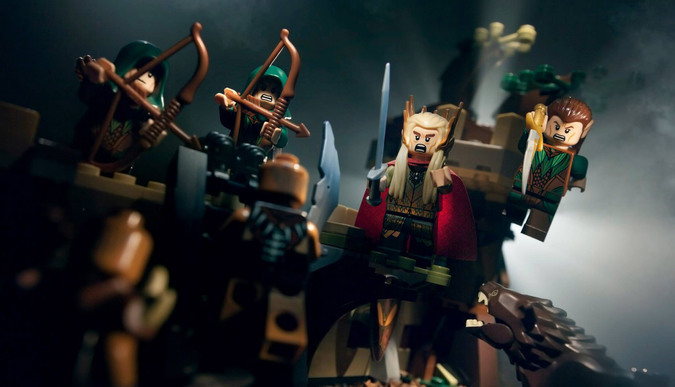 Герои из LEGO ожили в объективе камеры 