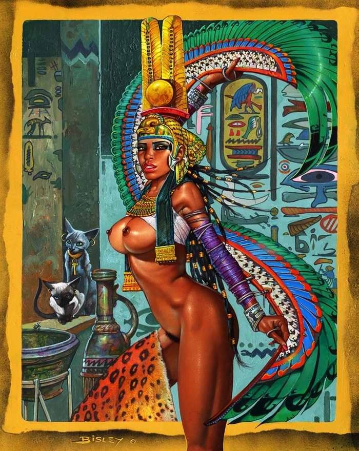  Нефертити (главная жена фараона Эхнатона)