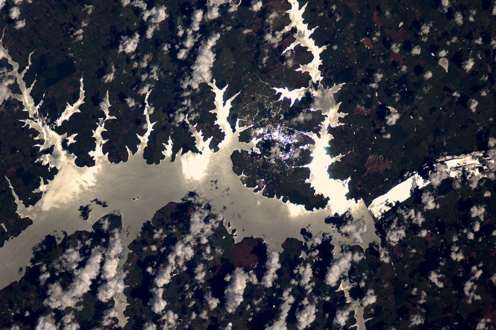 Земля из космоса в фотографиях Андре Куиперса
