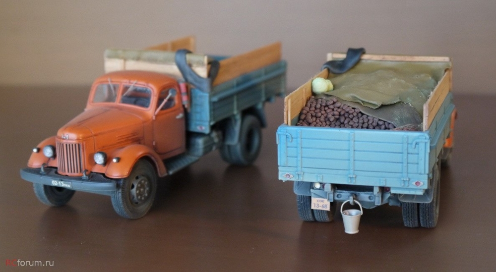 Потрясающие минимодели грузовиков