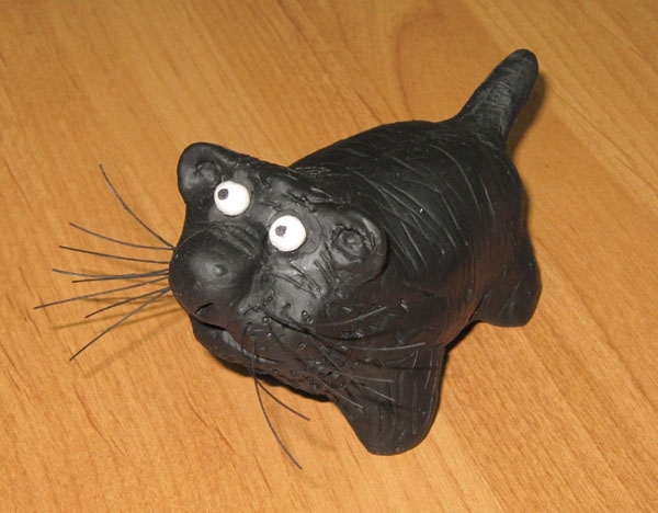 Мартовский кот из полимерной пластики