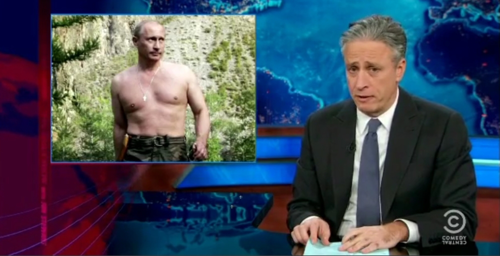 The Daily Show о вводе российских войск в Крым