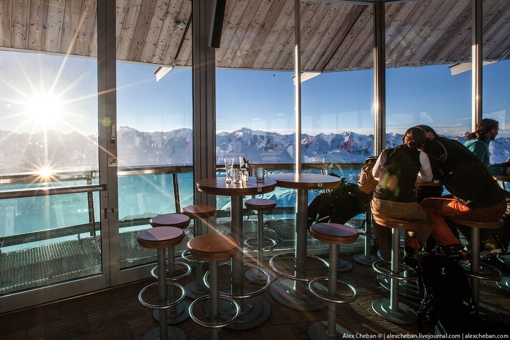 Самый высокогорный бар в Австрии 